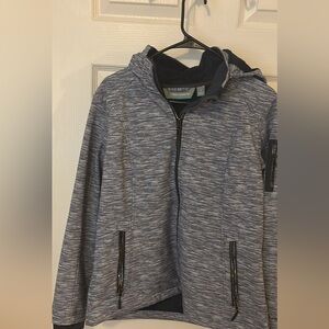 Free Country Navy Full-Zip Jacket